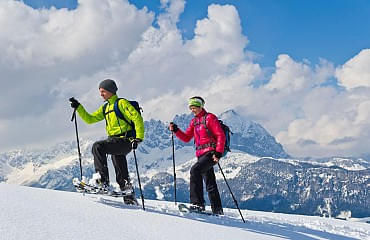 Schneeschuhwandern in den Kitzbühler Alpen